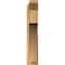 Ekena Millwork Westlake Slat Rough Sawn Outlooker, Western Red Cedar, 6"W x 28"D x 32"H OUT06X28X32WTL06RWR - alternate 2